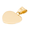 Pendentif Pendentif Coeur Or jaune, Or blanc 58 Facettes 1468597CN