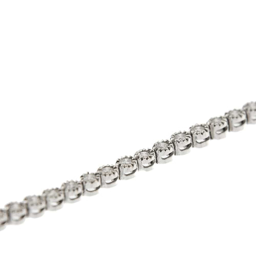 Bracelet Bracelet tennis en or blanc 18 kt avec diamants 2,76 ct 58 Facettes 14758