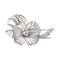 Broche Broche Fleur Or blanc Diamant 58 Facettes 1480252CN