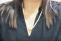 Collier Collier en or jaune 18 ct et perles de culture, pendentif cœur diamants 58 Facettes 32956
