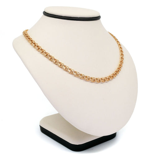 Collier Collier à maillons Bismarck en or 14 carats 58 Facettes F75BC1C94A99496FA109C8316E27C718