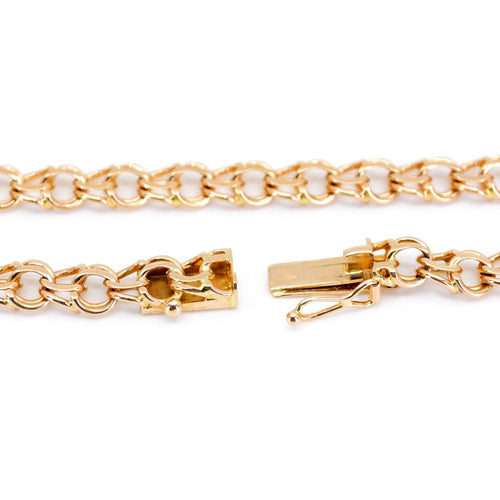 Collier Collier à maillons Bismarck en or 14 carats 58 Facettes F75BC1C94A99496FA109C8316E27C718
