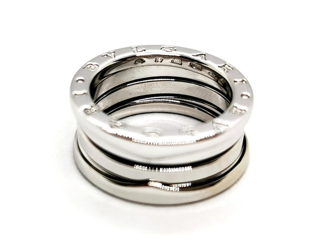 Bague 48 Bulgari Bague B.Zéro1 Or blanc 58 Facettes 1512617CN