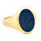 Bague 60 Bague chevalière en or 14 carats au lapis-lazuli 58 Facettes 5D8395CB7EDE4062BB50A97F1F299856