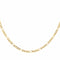 Collier Collier maille Figaro en or jaune 18 carats 58 Facettes 1523665CN
