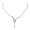 Collier Zoughaib - Collier en or blanc 18 carats et diamants 58 Facettes 1523675CN