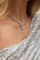 Collier Zoughaib - Collier en or blanc 18 carats et diamants 58 Facettes 1523675CN