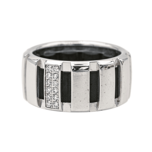 Bague 53 Chaumet Bague Class One Or blanc Diamant 58 Facettes 1528718CN