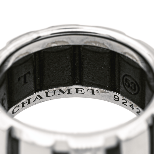 Bague 53 Chaumet Class One - Bague en or blanc sertie de diamants 58 Facettes 1528718CN