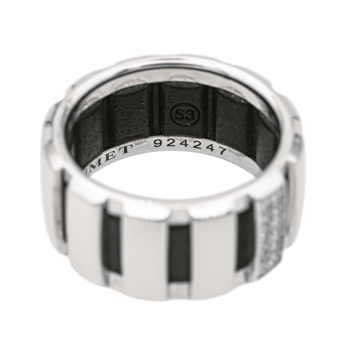 Bague 53 Chaumet Class One - Bague en or blanc sertie de diamants 58 Facettes 1528718CN