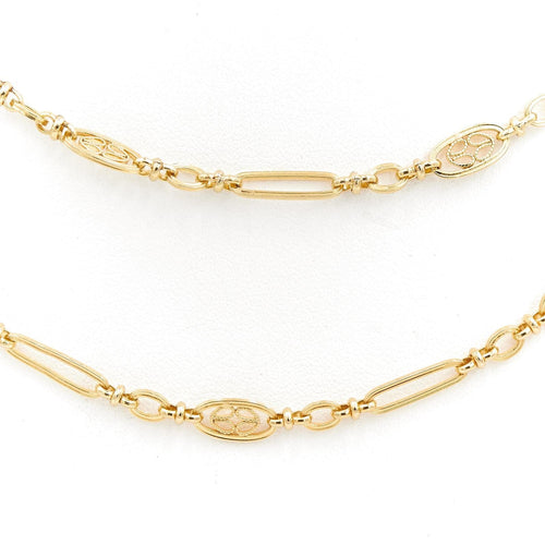 Collier Collier sautoir - Maille filigrane en or jaune 58 Facettes 1530156CN