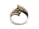 Bague 57.5 Bague en or blanc 18 carats sertie de 93 diamants 58 Facettes 1553044CN