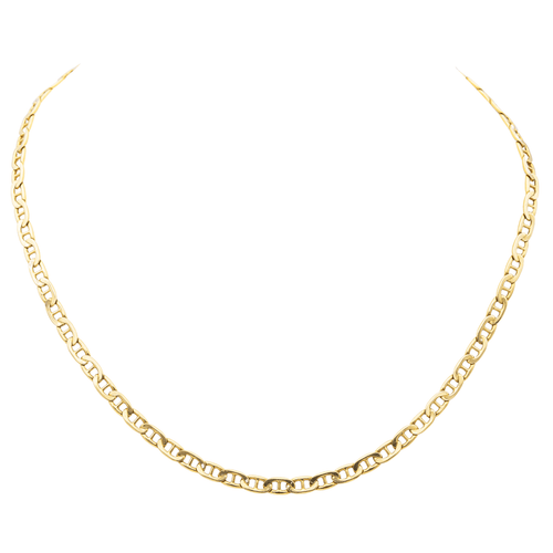 Collier Collier maille marine en or jaune 18 carats 58 Facettes 1559883CN