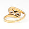Bague 51 Bague Toi & Moi en or jaune 14 carats et diamants 58 Facettes 1D46F405831945E9B01B168B75EB73B7