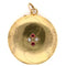 Pendentif Médaillon en or jaune 18 carats avec perles de verre rouges 58 Facettes 0A26BBA6859A4862A668B44D29795102