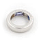 Bague 41 O.J. Perrin - Bague jonc en or blanc avec saphir et tanzanite 58 Facettes 1582973CN