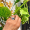 Bague 55 Bague en grappe en platine avec saphirs et diamants 58 Facettes 8E839DFE69BD4C69A5DE6153CFECA1BC