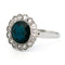 Bague 55 Bague en grappe en platine avec saphirs et diamants 58 Facettes 8E839DFE69BD4C69A5DE6153CFECA1BC