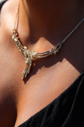 Collier Collier Or jaune Diamant 58 Facettes 1588524CN
