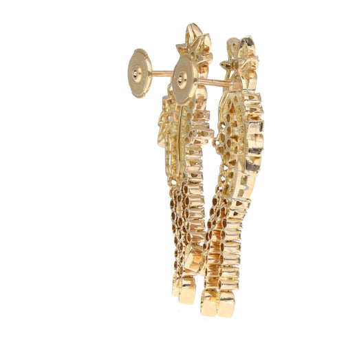 Boucles d'oreilles Boucles d'oreilles Or jaune Diamant 58 Facettes 1588527CN