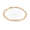 Bracelet Bracelet maille grain de café carré en or jaune 18 carats 58 Facettes 1589340CN