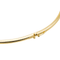 Collier Collier maille oméga en or jaune et blanc 18 carats avec diamants 58 Facettes 1597906CN