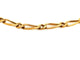 Collier Collier maille alternée en or jaune 18 carats 58 Facettes 1599630CN