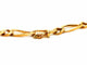 Collier Collier maille alternée en or jaune 18 carats 58 Facettes 1599630CN