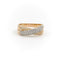 Bague 68 Bague Or jaune, Or blanc Diamant 58 Facettes 1599635CN