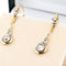 Boucles d'oreilles Boucles d'oreilles pendantes en or 18 carats et diamants 58 Facettes AB1E518706D34E52BF5F76079DEFDAAC