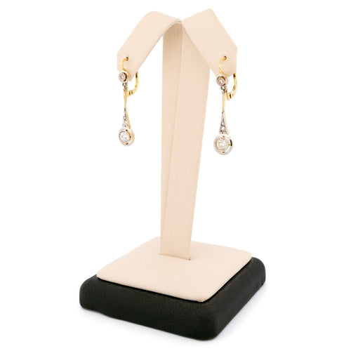 Boucles d'oreilles Boucles d'oreilles pendantes en or 18 carats et diamants 58 Facettes AB1E518706D34E52BF5F76079DEFDAAC