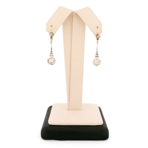 Boucles d'oreilles Boucles d'oreilles pendantes en or 18 carats et diamants 58 Facettes AB1E518706D34E52BF5F76079DEFDAAC