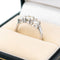 Bague 53 Bague trilogie en or 18 carats avec diamants taille ancienne 58 Facettes 0472804AB5EE4A159037190DC21CD41A