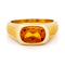Bague 61 Bague deux têtes de puma en or 18 carats et citrine 58 Facettes 0252E062542541D5B0831CF7CB0A50BC