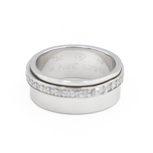 Bague 51 Piaget Possession - Bague en or blanc sertie de diamants 58 Facettes 1630236CN