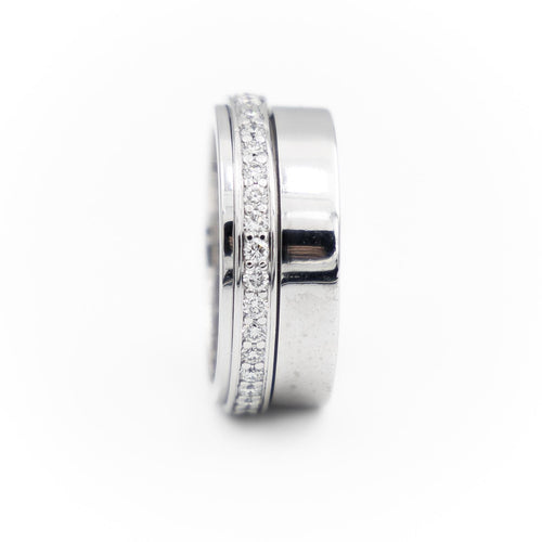 Bague 51 Piaget Bague Possession Or blanc Diamant 58 Facettes 1630236CN