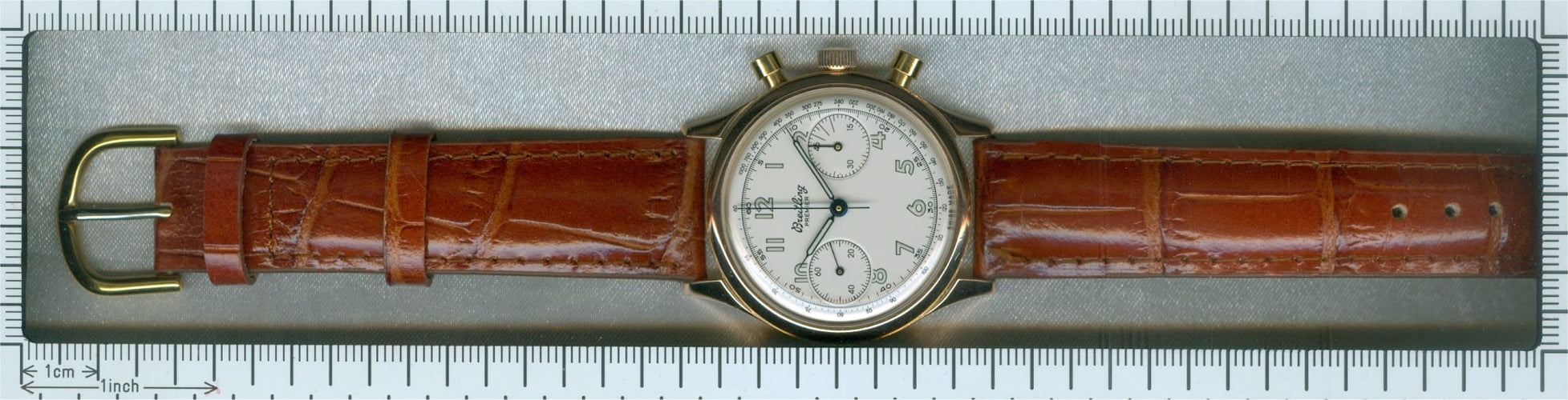 Montre Breitling Premier - Montre bracelet homme vintage en or rose 18K 58 Facettes 16321-0211