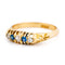 Bague 54 Bague rangée de diamants et saphirs en or 18 carats 58 Facettes C826BF7204404654B34E96292418CE6D