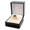 Bague 56 Bague grappe - Platine et or jaune 18 carats saphir Verneuil et diamants 58 Facettes 8D002BD48192446EA6F6A06BFF10CE00