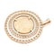 Pendentif Pendentif pièce 20 francs en or jaune 58 Facettes 1637028CN
