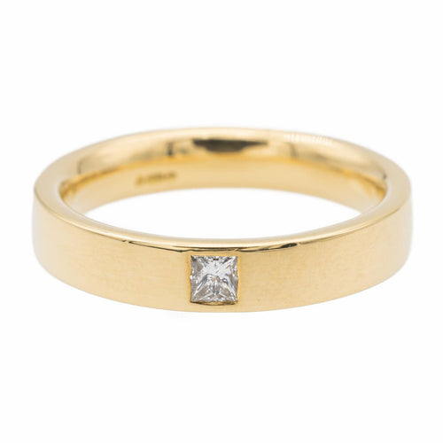 Bague 54 Bague Alliance Or jaune Diamant 58 Facettes 1637055CN