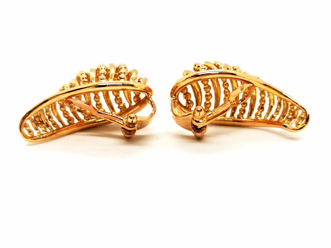 Boucles d'oreilles Boucles d'oreilles Clips Or jaune 58 Facettes 1639555CN