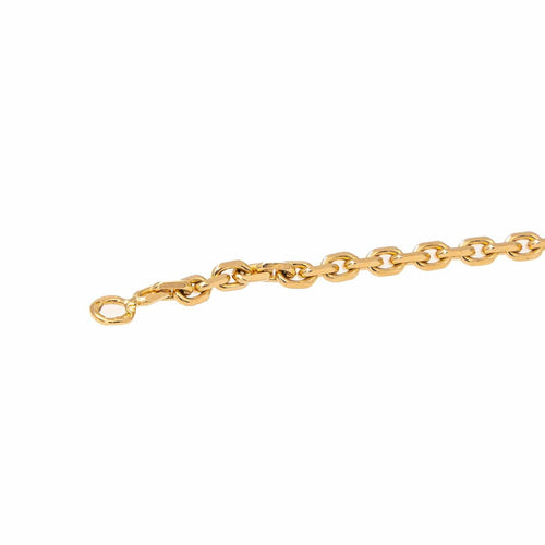 Collier Collier maille forçat en or jaune 18 carats 58 Facettes 1641200CN