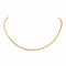Collier Collier maille forçat en or jaune 18 carats 58 Facettes 1641200CN