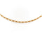 Collier Collier maille alternée en or jaune 18 carats 58 Facettes 1641201CN