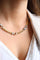 Collier Collier Maille gourmette Or jaune, Or blanc Diamant 58 Facettes 1641586CN