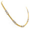 Collier Collier Maille gourmette Or jaune, Or blanc Diamant 58 Facettes 1641586CN