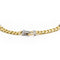 Collier Collier Maille gourmette Or jaune, Or blanc Diamant 58 Facettes 1641586CN