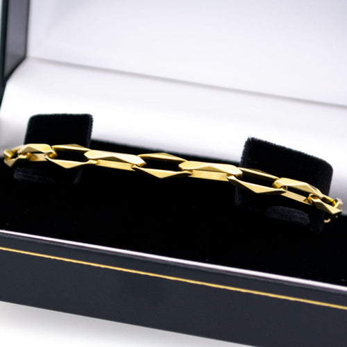 Bracelet Bracelet à maillons en or 14 carats 58 Facettes 21863F9569C14954942491EACB888F0A