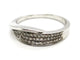 Bague 52 Bague en or blanc 18 carats pavée de diamants 58 Facettes 1641622CN